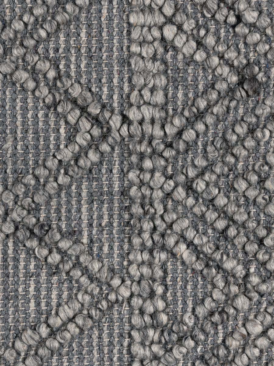 ATLANTA GREY HANDMADE WOOL GREY RUG FINAL CLEARANCE