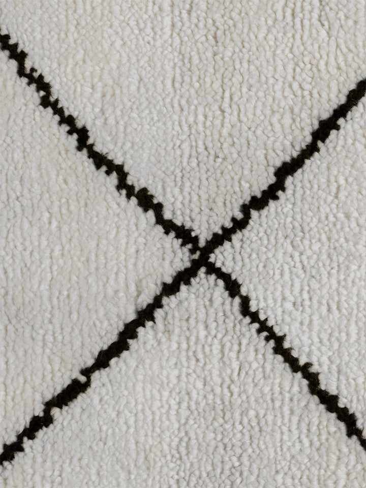 Beni Pure NEW ZEALAND WOOL Moroccan Floor rug