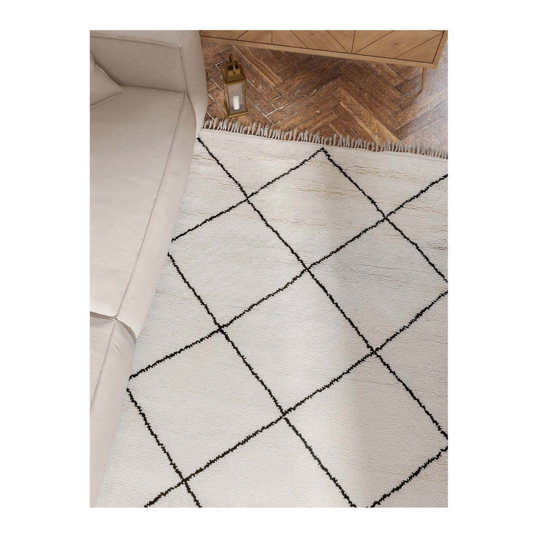 Beni Pure NEW ZEALAND WOOL Moroccan Floor rug