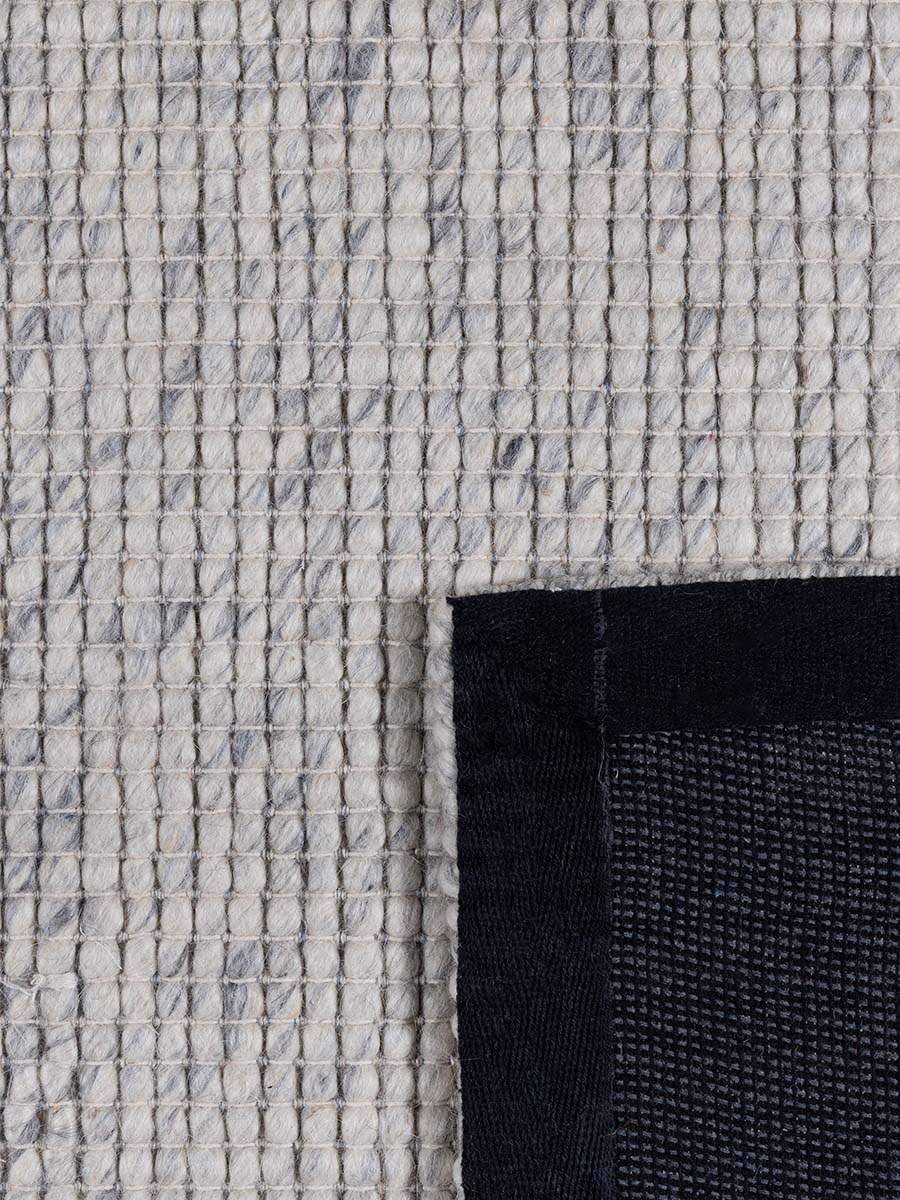 Oscar Alpine Silver Hand woven Floor rug