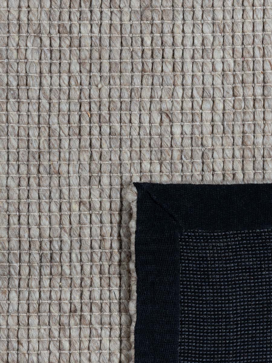 Oscar Beige creme  Hand Woven Floor Rug