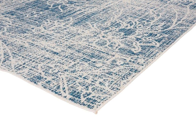 Denver Reversible Ocean Floral Indoor outdoor Floor rug