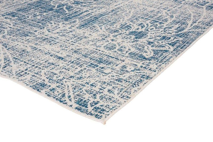 Denver Reversible Ocean Floral Indoor outdoor Floor rug