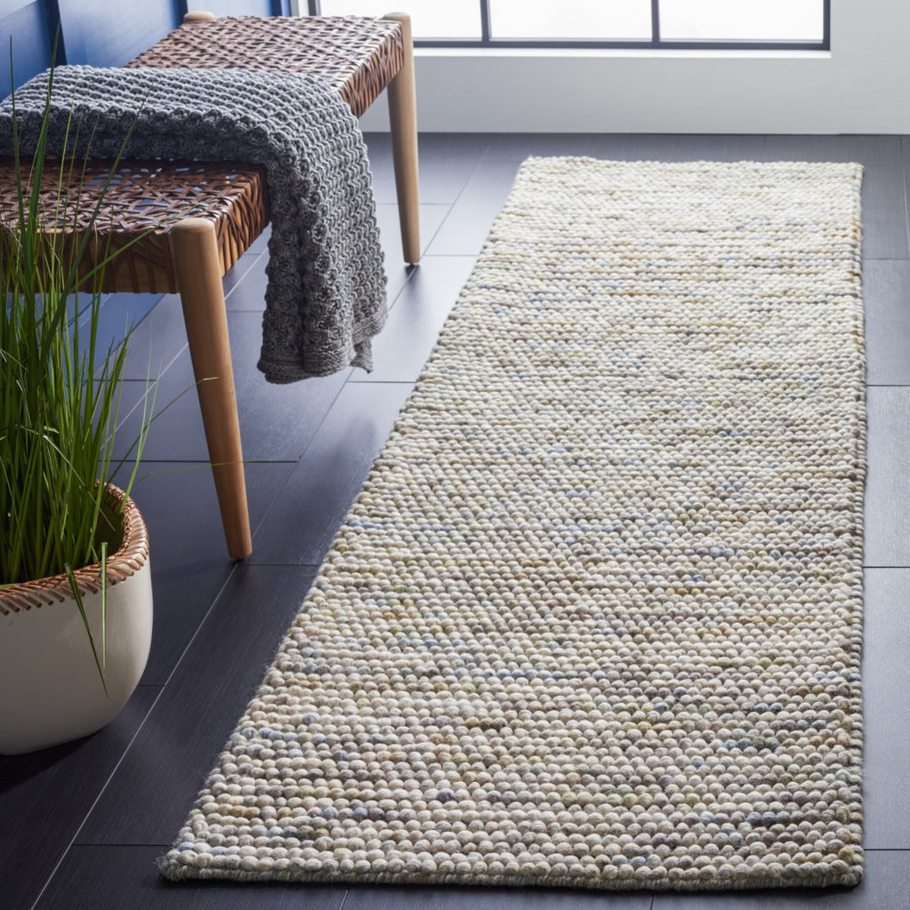 PEBBLES MULTI Ivory Hand Woven Floor Rug