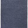 Pebbles Hand Woven 80% Wool And 20% Cotton Rug -NAVY