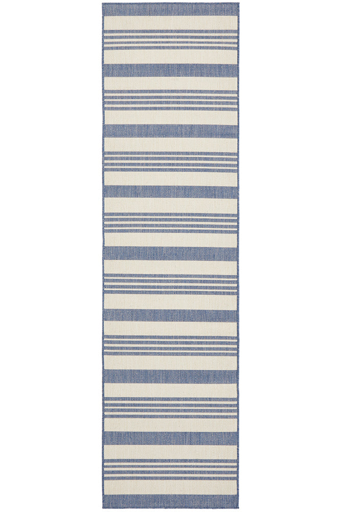 Newport Alvi Blue Runner Rug