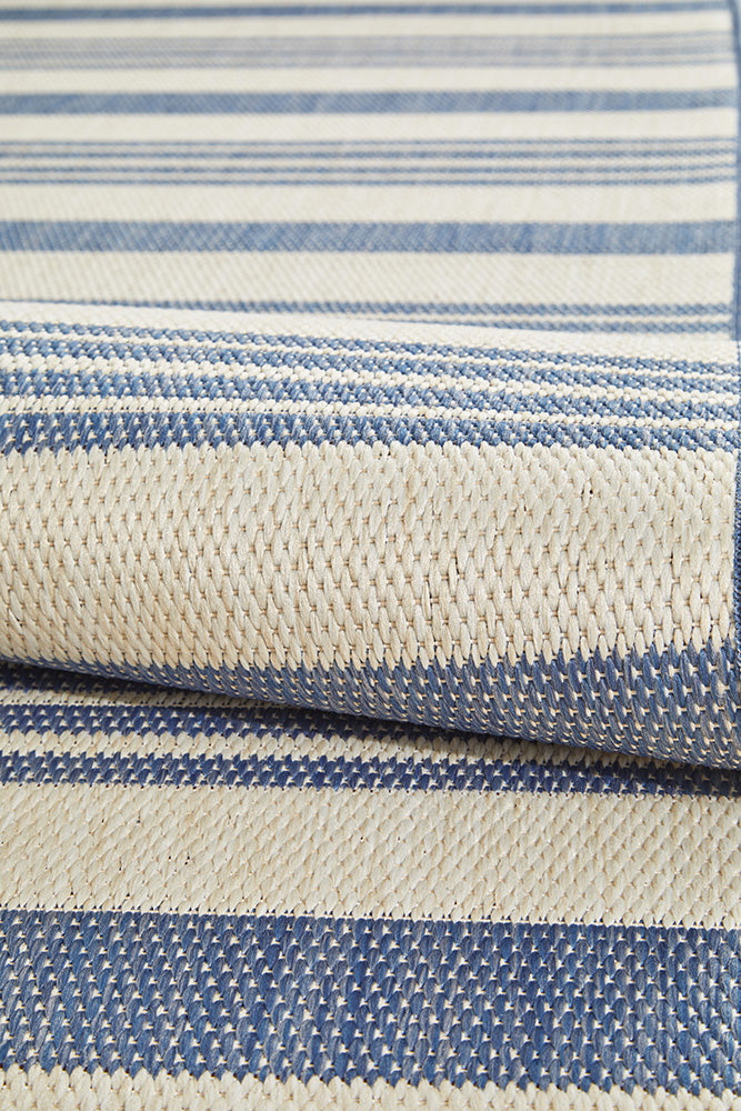 Newport Alvi Blue Runner Rug