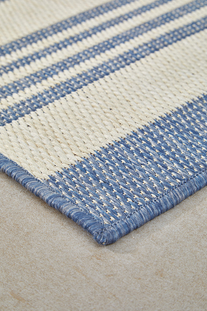 Newport Alvi Blue Runner Rug
