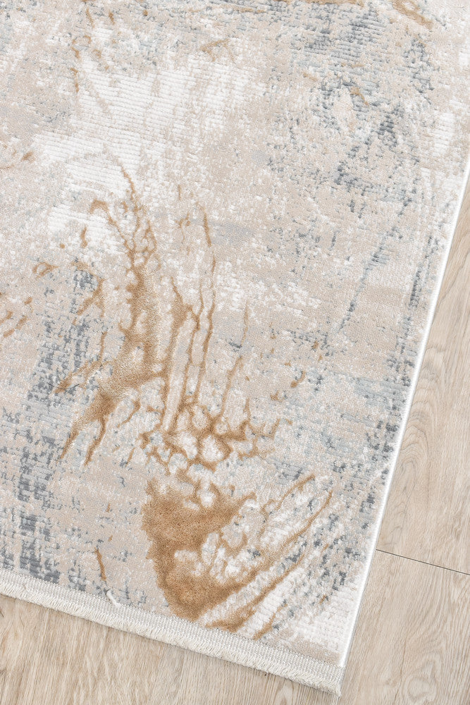 Eden 25558A Grey Beige Runner