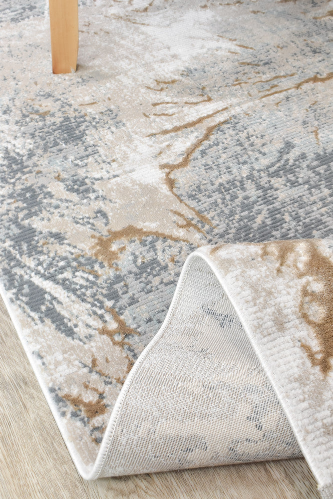 Eden 25558A Grey Beige Runner