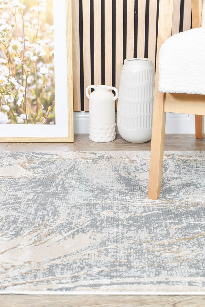 Eden 25558A Grey Beige Runner