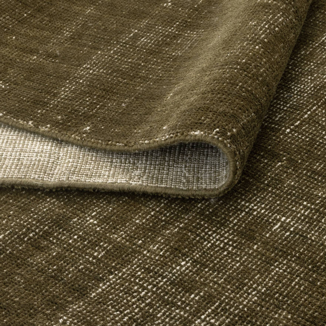 Harbour Olive Green Indoor Outdoor Rug