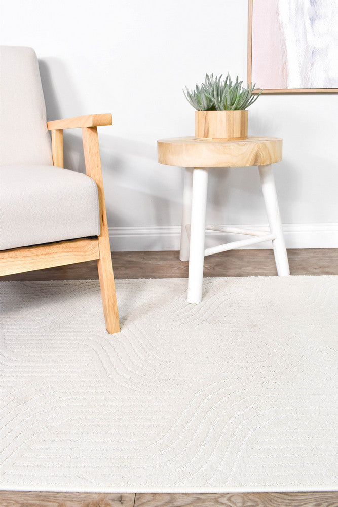 Ontario Ivory Velvet Runner