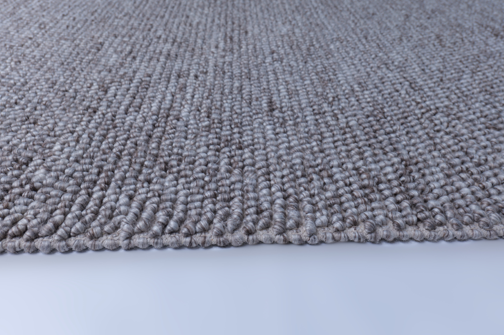 Pebbles Basalt Hand Woven Wool Floor Rug LIMITED TIME