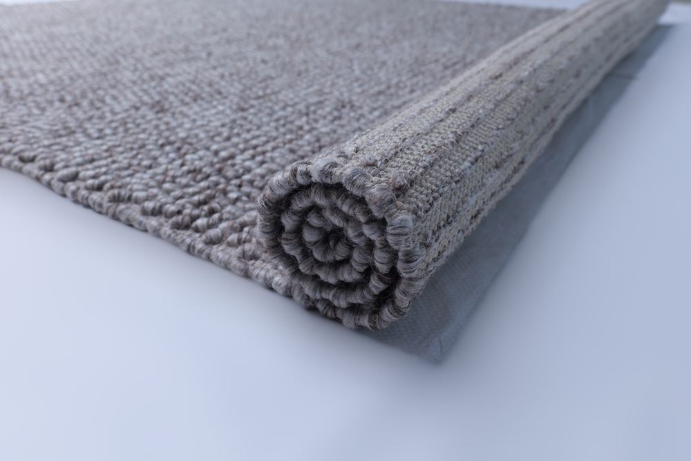 Pebbles Basalt Hand Woven Wool Floor Rug LIMITED TIME