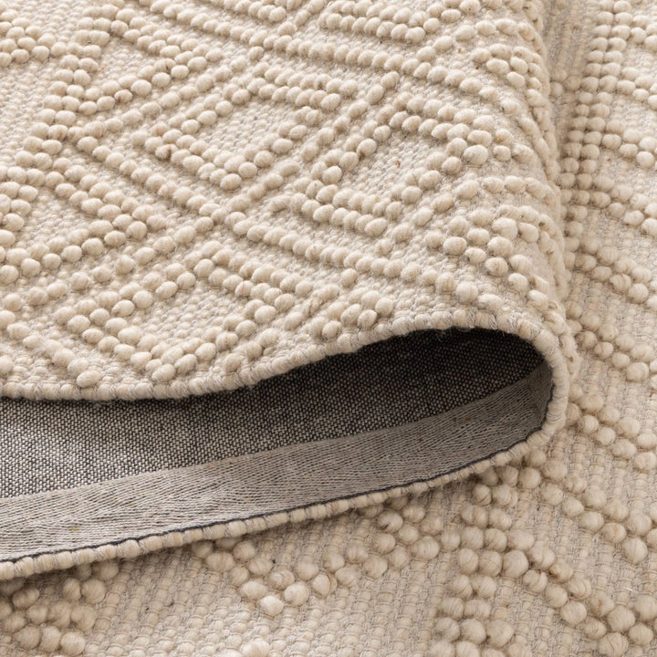 PERO HAND WOVEN WOOL BLEND NATURAL COLOR FLOOR RUG