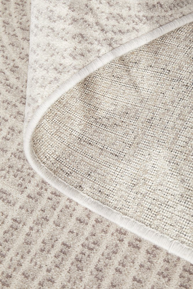 KLARN TAN PURE WOOL FLOOR RUG RUG