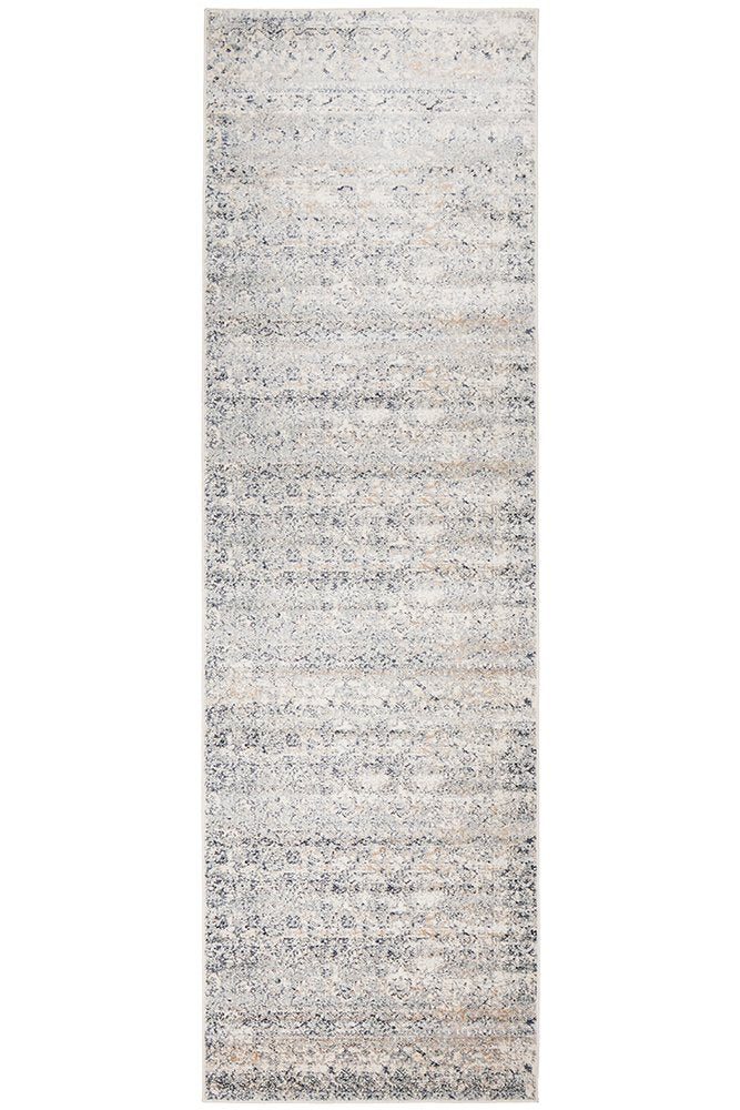Oliver Blue Transitional Floor Rug