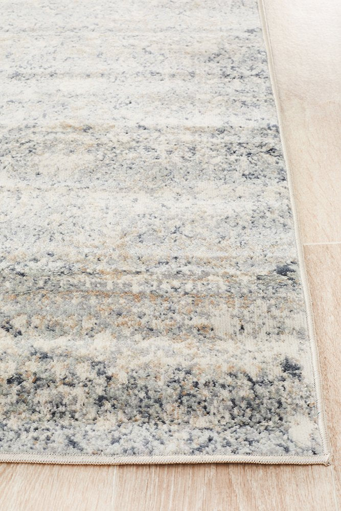 Oliver Blue Transitional Floor Rug