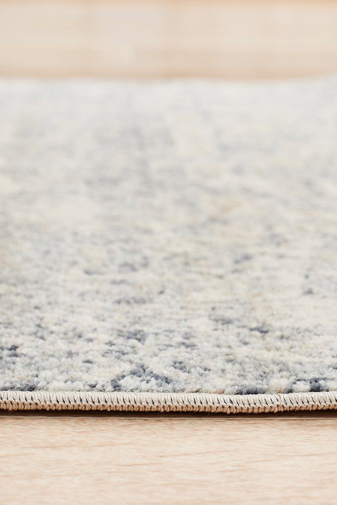 Oliver Blue Transitional Floor Rug