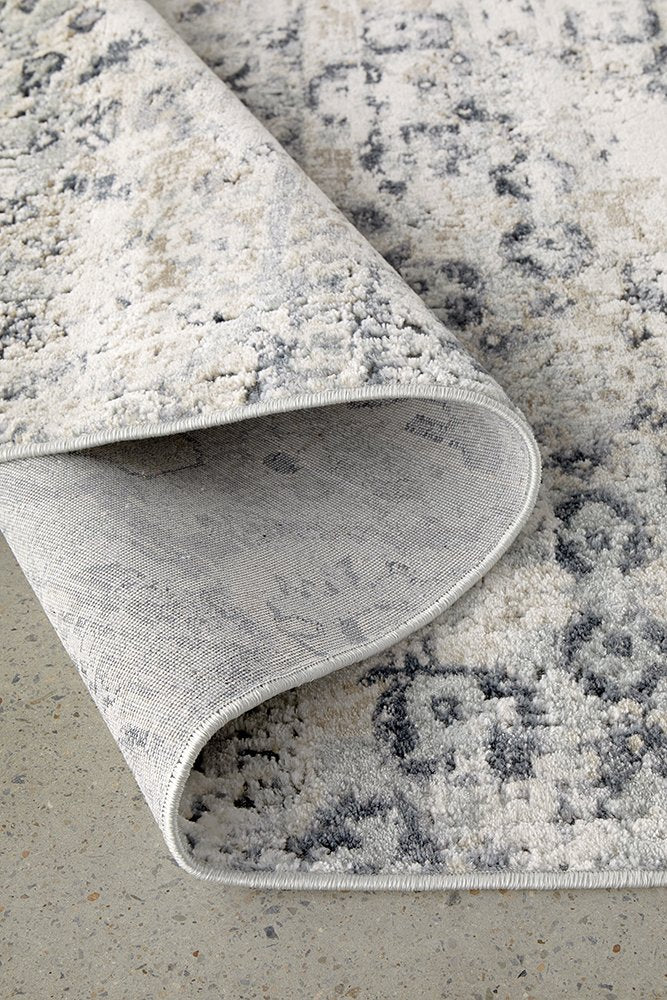 Oliver Blue Transitional Floor Rug