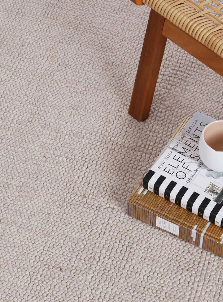 LOOPY BASKET NATURAL Wool FLOOR  Rug