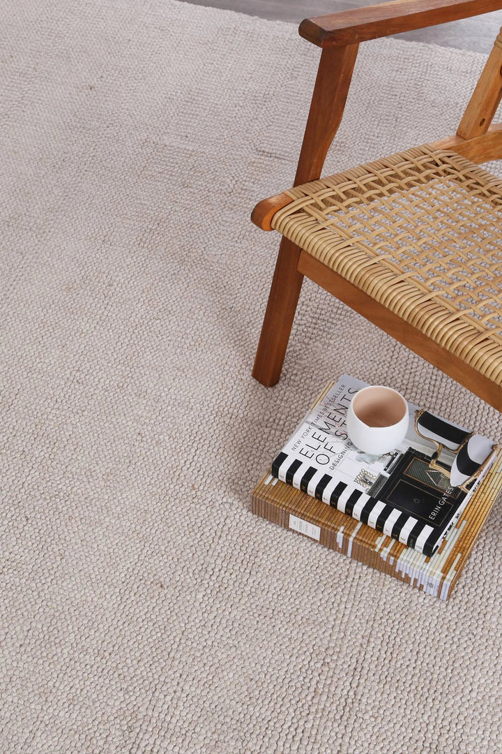 LOOPY BASKET NATURAL Wool FLOOR  Rug