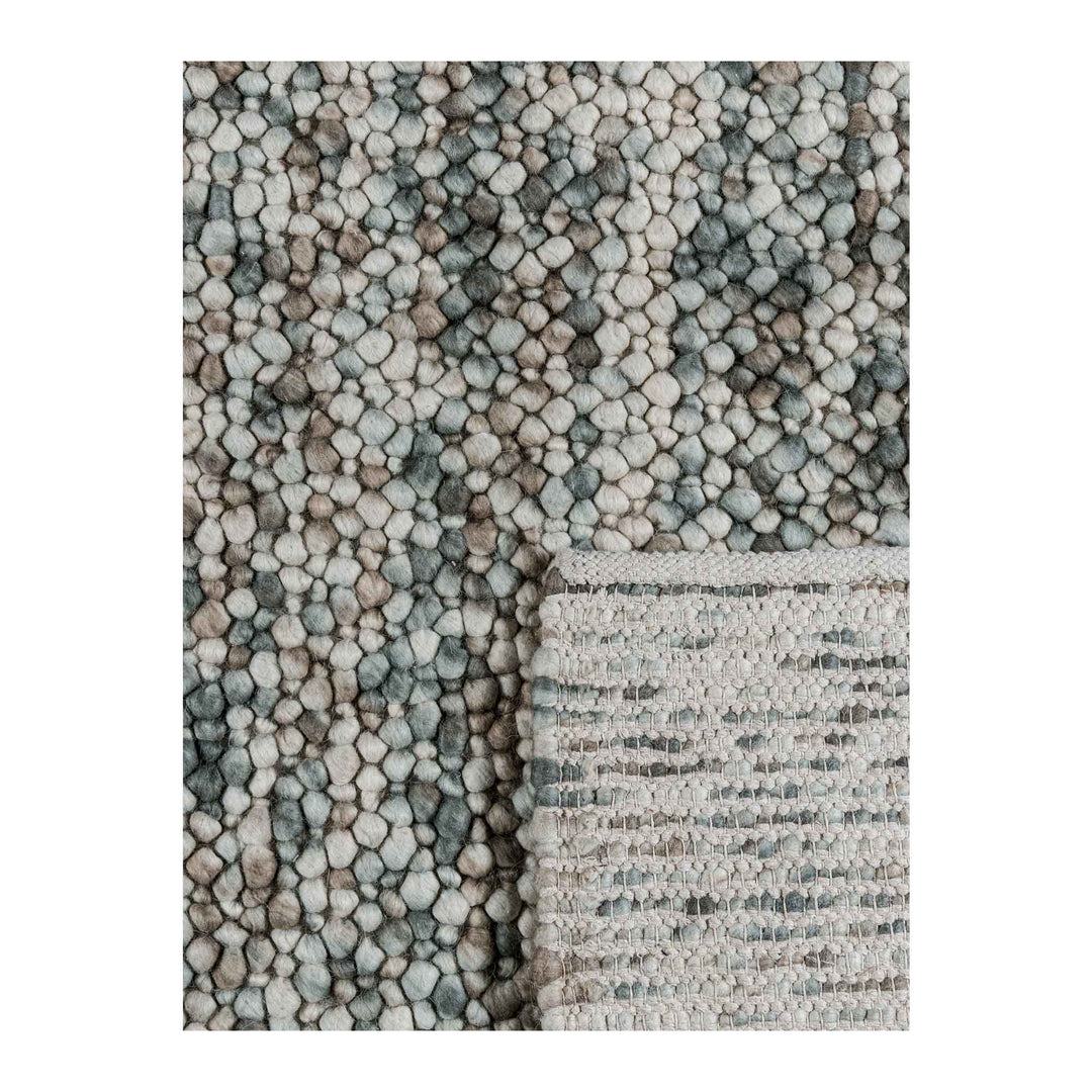 Pebbles  Fish Eye Ocean Hand Woven Floor rug