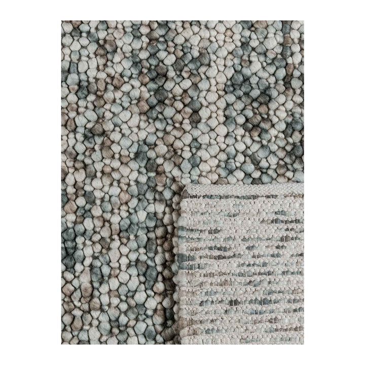 Pebbles  Fish Eye Ocean Hand Woven Floor rug