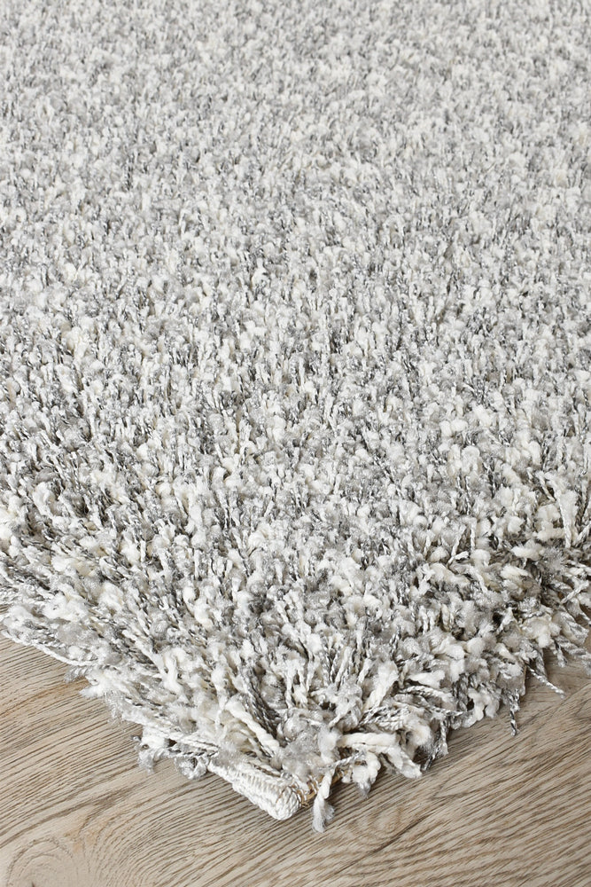 Orlando High Dense easy care Grey Shggy Rug