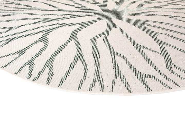 PLASMA REVERSIBLE LINEN INDOOR OUTDOOR ROUN RUG