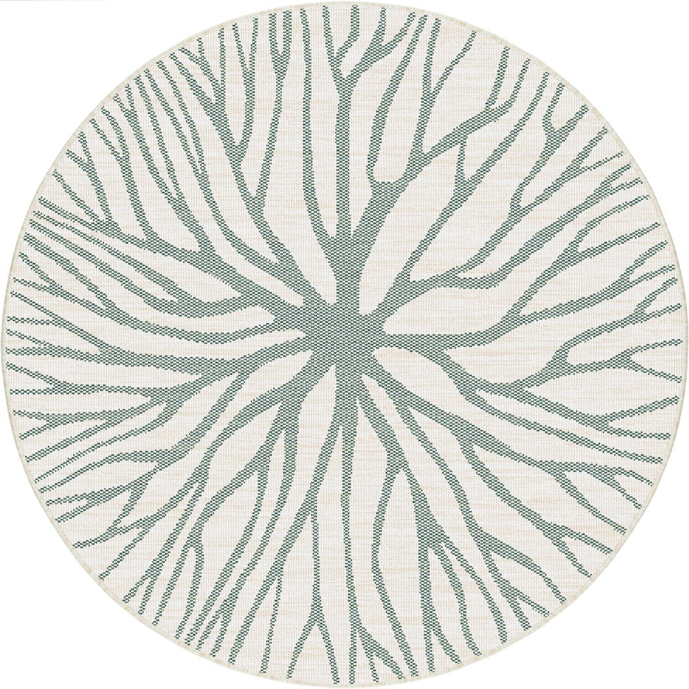 Rinkle Rug Green Rug PLASMA REVERSIBLE GREEN INDOOR OUTDOOR ROUN RUG – All Modern Design