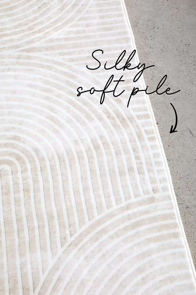 Revive Byron Natural Washable Rug