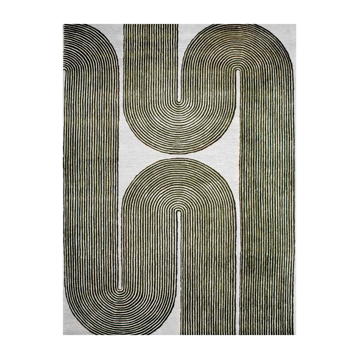 Viper Olive Hand Tufted Pure Wool Floor Rug – All Modern Design