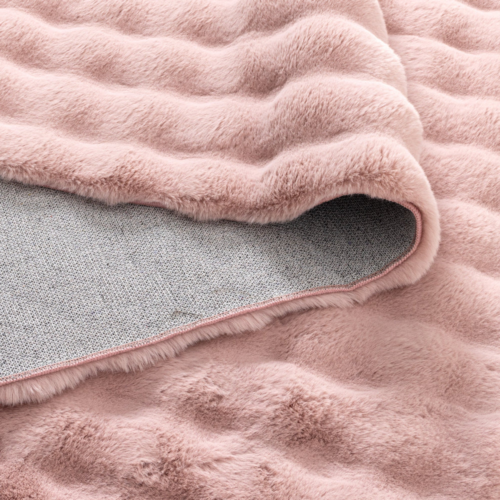 Washable Rug Rose Purity Washable Round Rug Rose Pink – All Modern Design