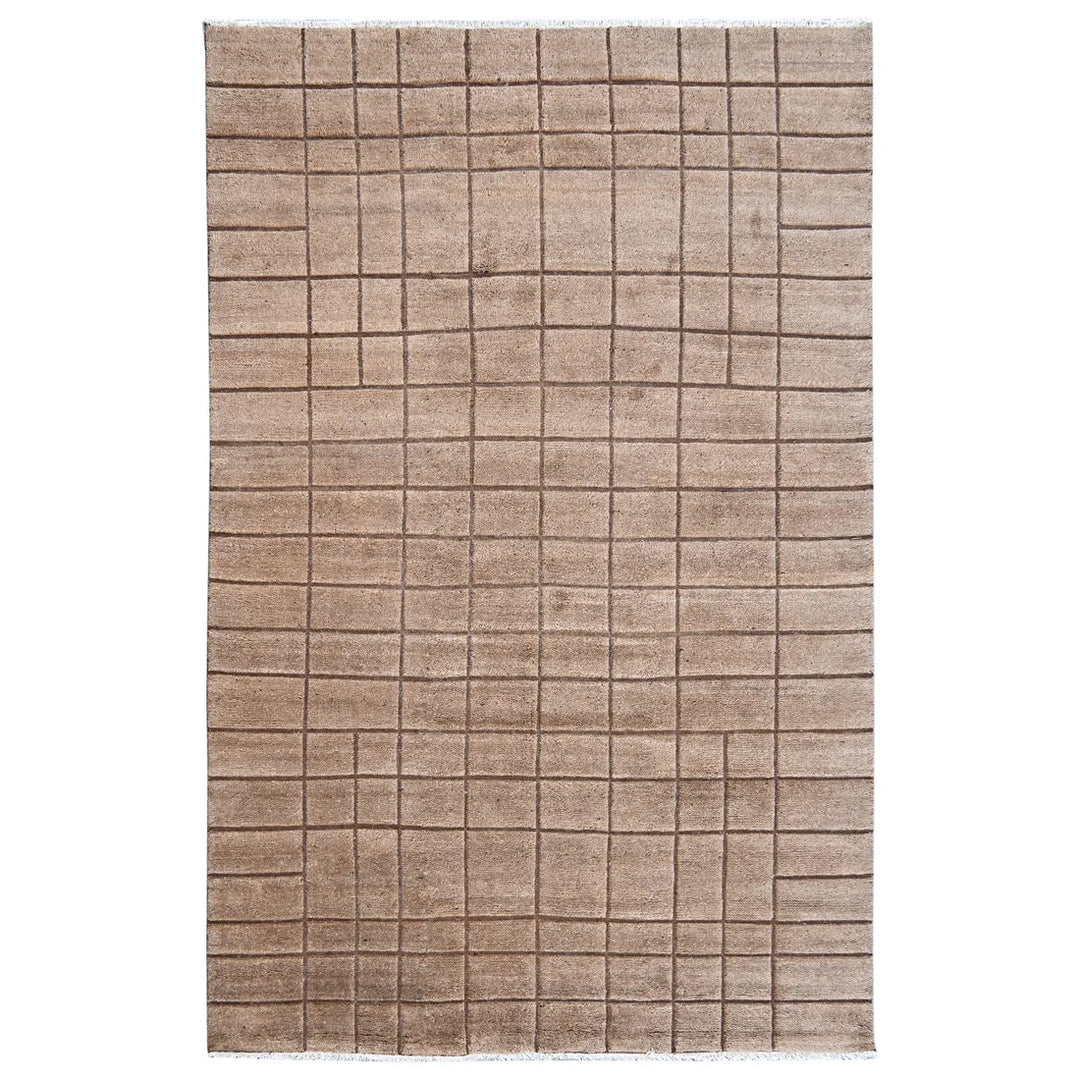 Chisel Wool Rug (Mocha)