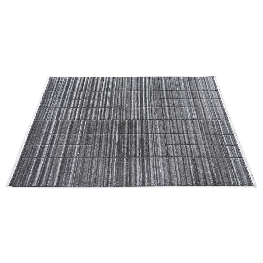 Chisel Wool Rug (Noir)