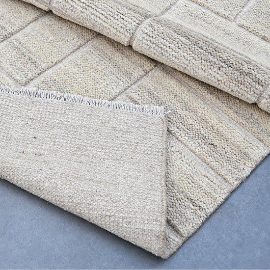 Chisel Wool Rug (Oat)