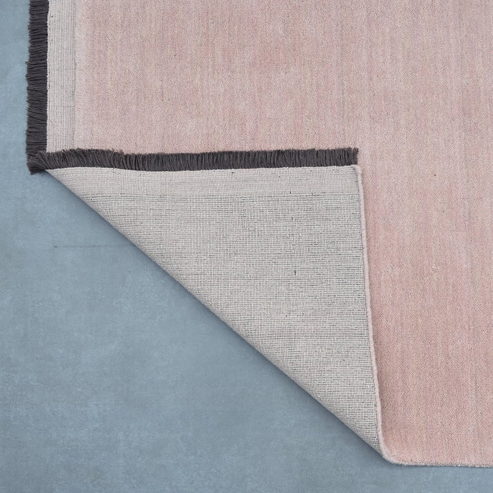 Fern BLUSH Handloomed Pure Wool Rug