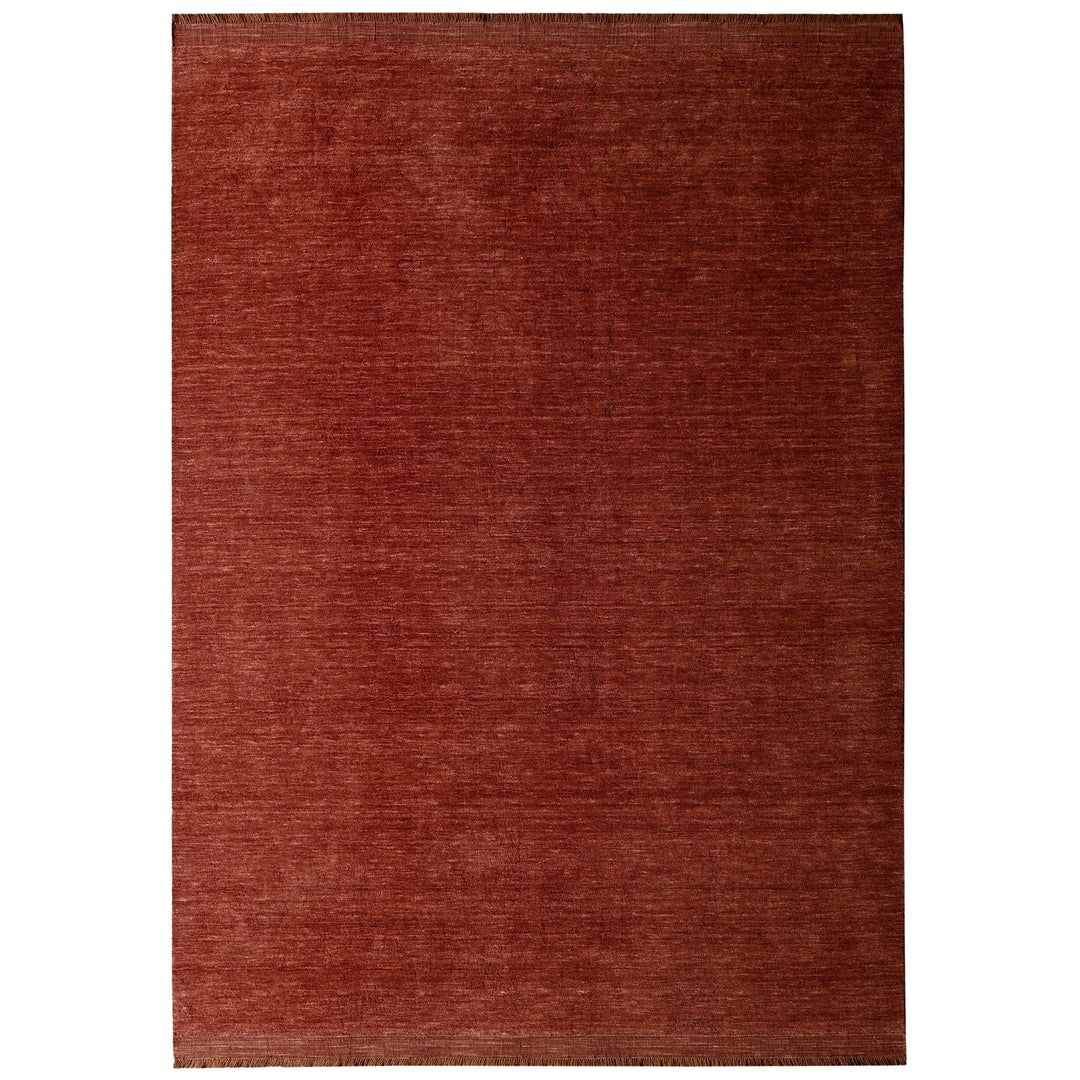 Fern CHESTNUT Handloomed Pure Wool Rug