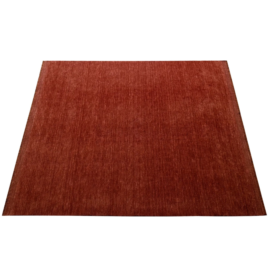 Fern CHESTNUT Handloomed Pure Wool Rug