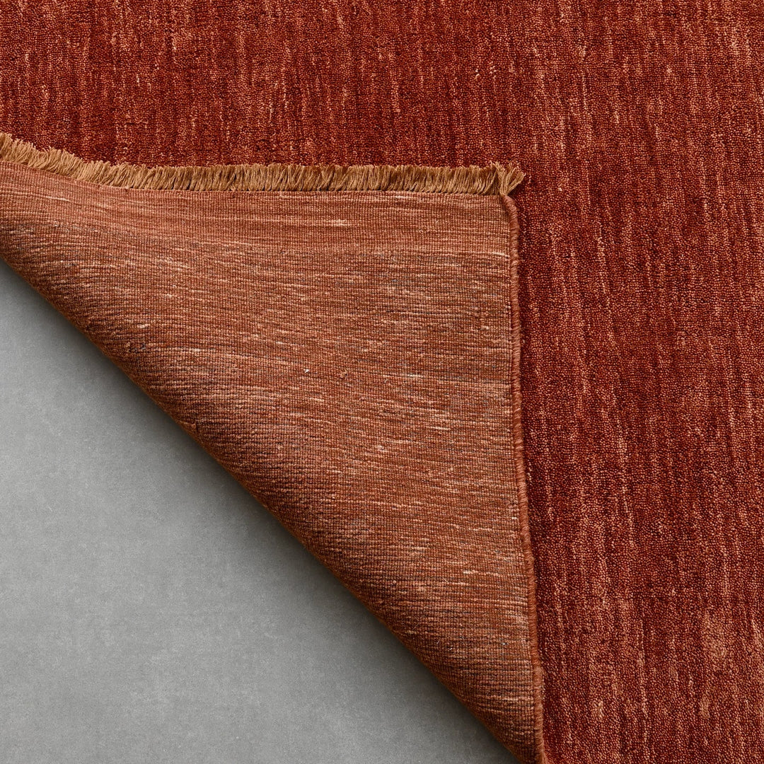 Fern CHESTNUT Handloomed Pure Wool Rug