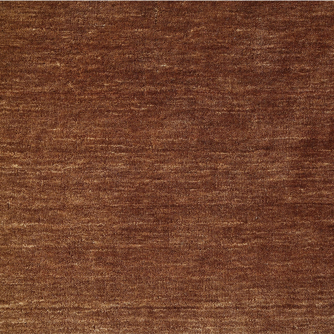 Fern COCOA Handloomed Pure Wool Rug