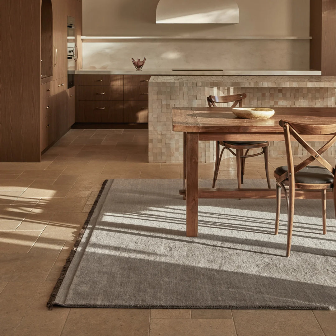 Fern DRIFTWOOD Handloomed Pure Wool Rug