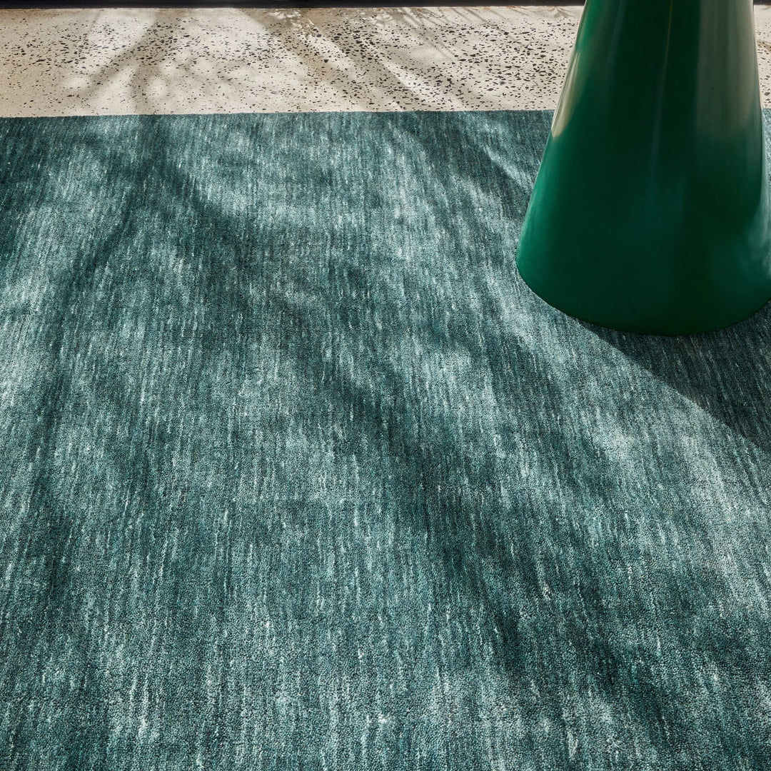 Fern LAGOON Handloomed Pure Wool Rug