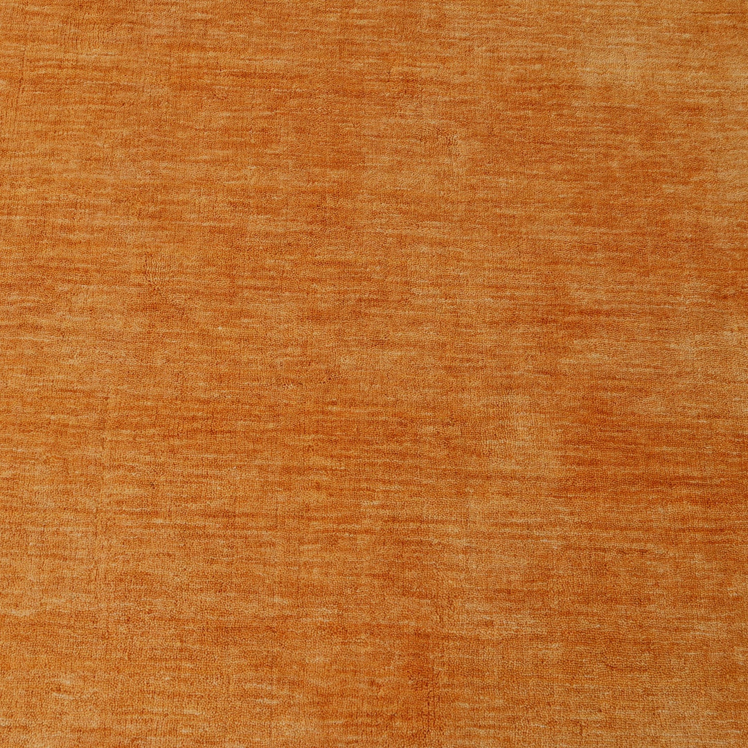 Fern MUSTARD Handloomed Pure Wool Rug