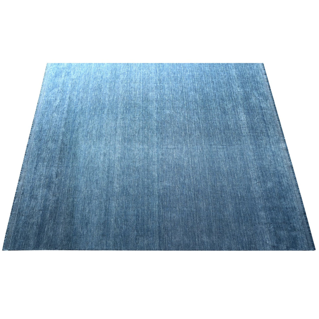 Fern OCEAN Handloomed Pure Wool Rug