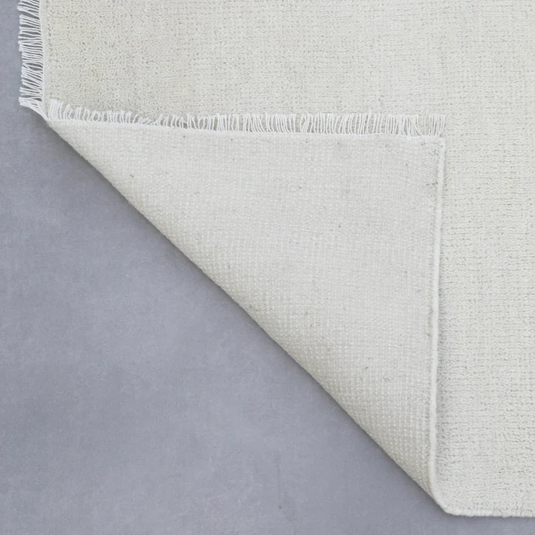 Sigrid Rug in Chalk Pure Wool Floor Rug