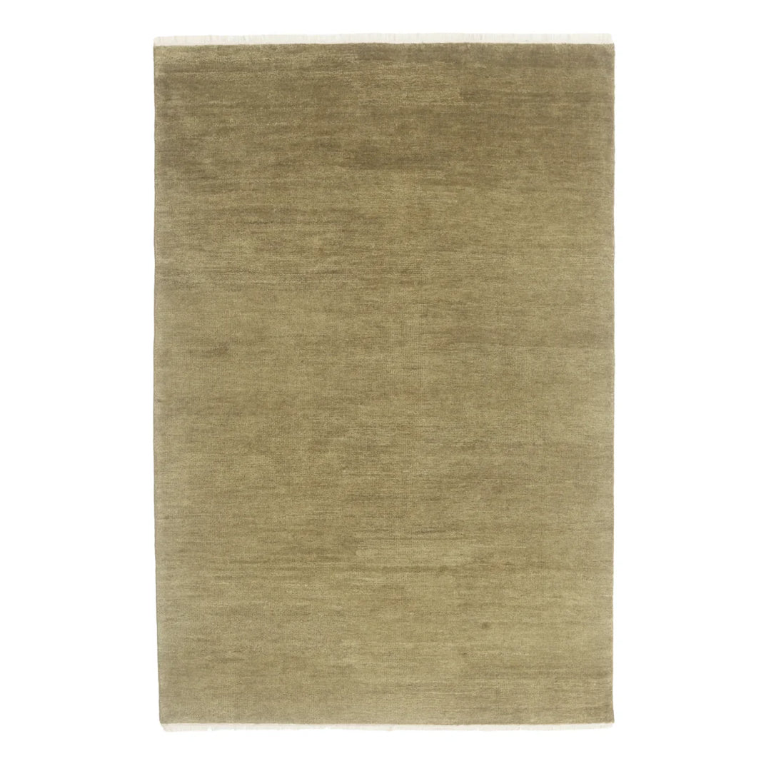 Sigrid Rug in Moss Pure Wool Floor Rug