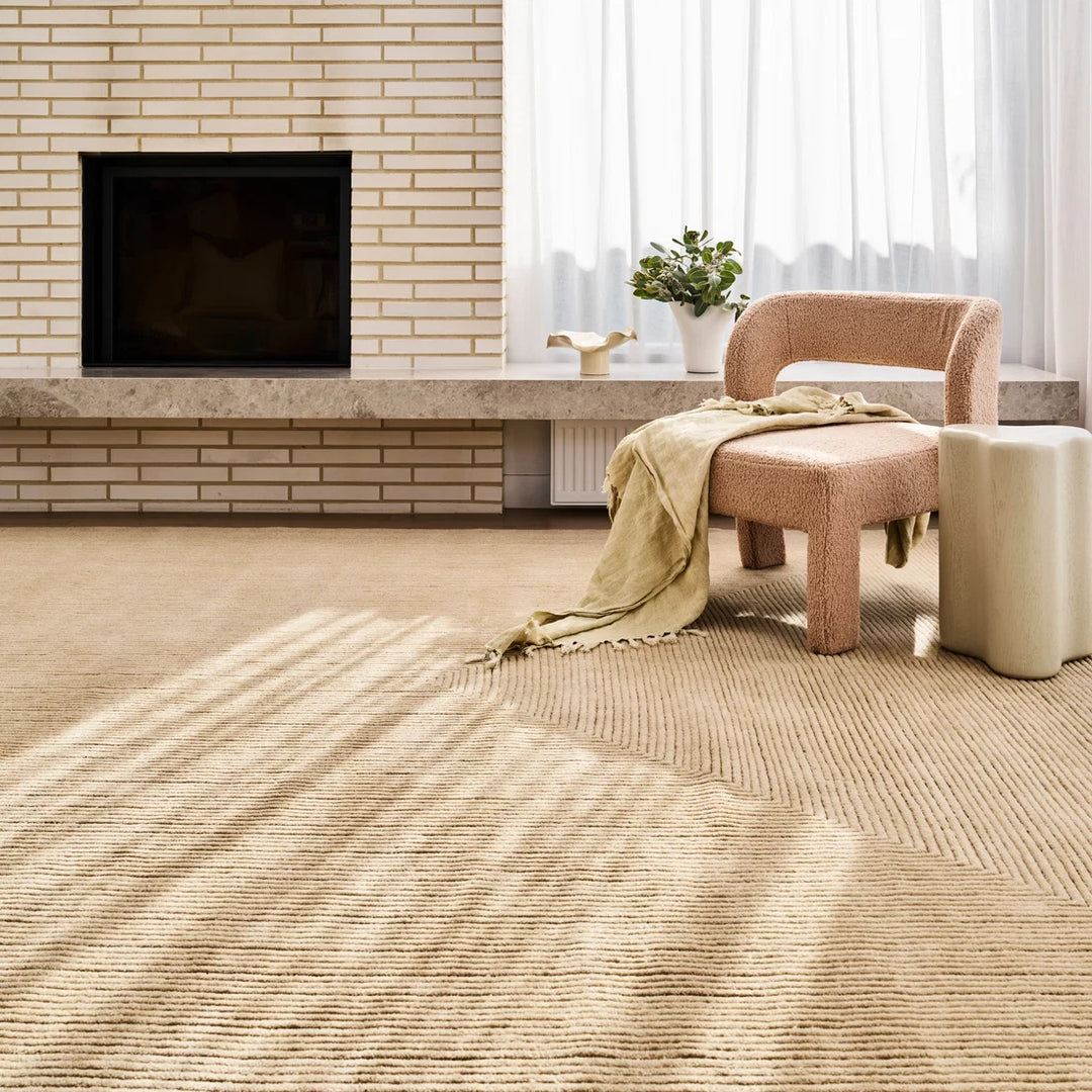 Nordic Stripe Wool Rug